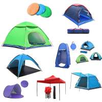 Easy fast open beach Tent for 3-4person portable outdoor conopy tent family waterproof camping tent for outdoor camping